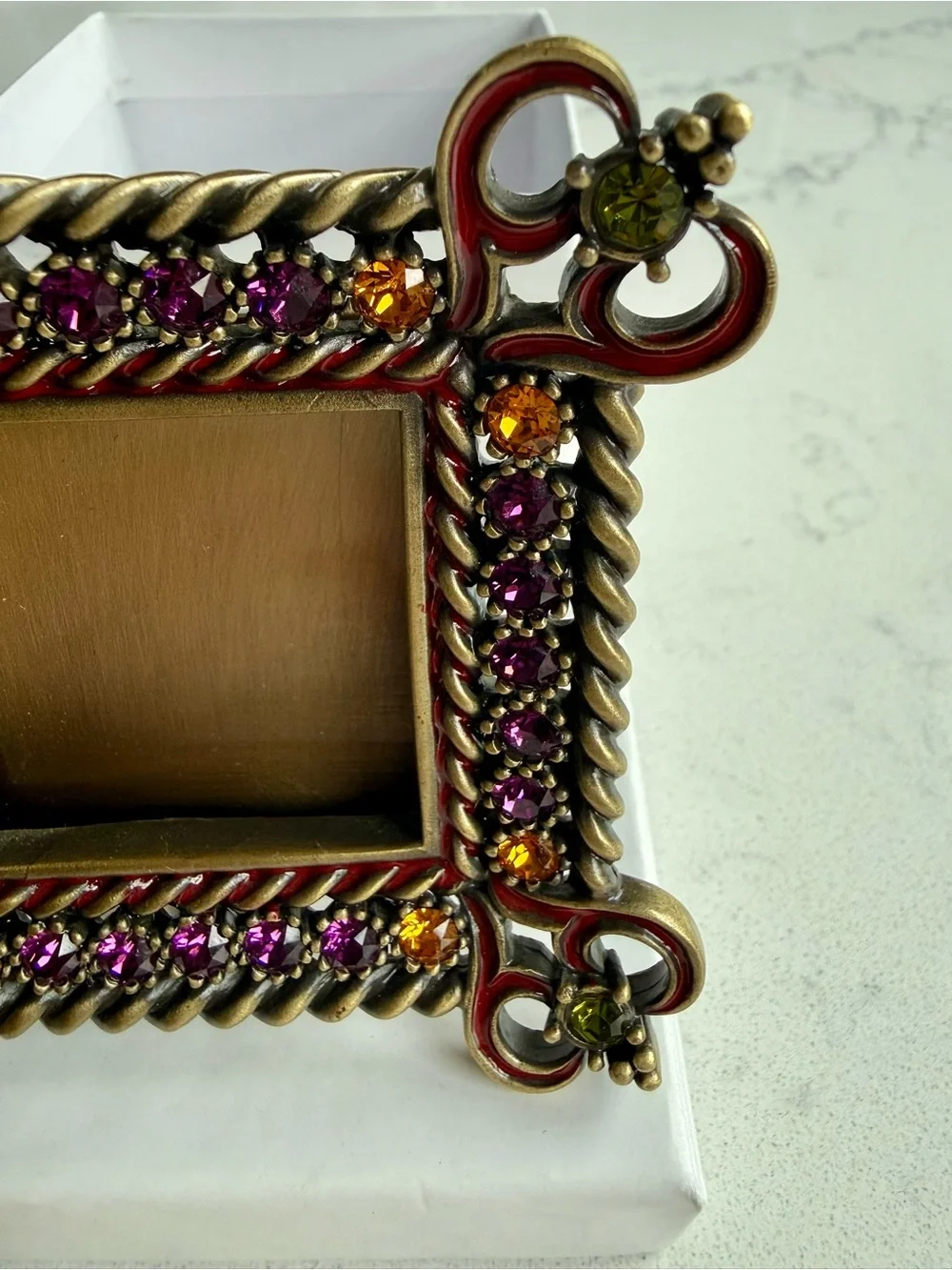 RARE Jay Strongwater 20th Anniversary “Jay’s First Frame” 3×3✨